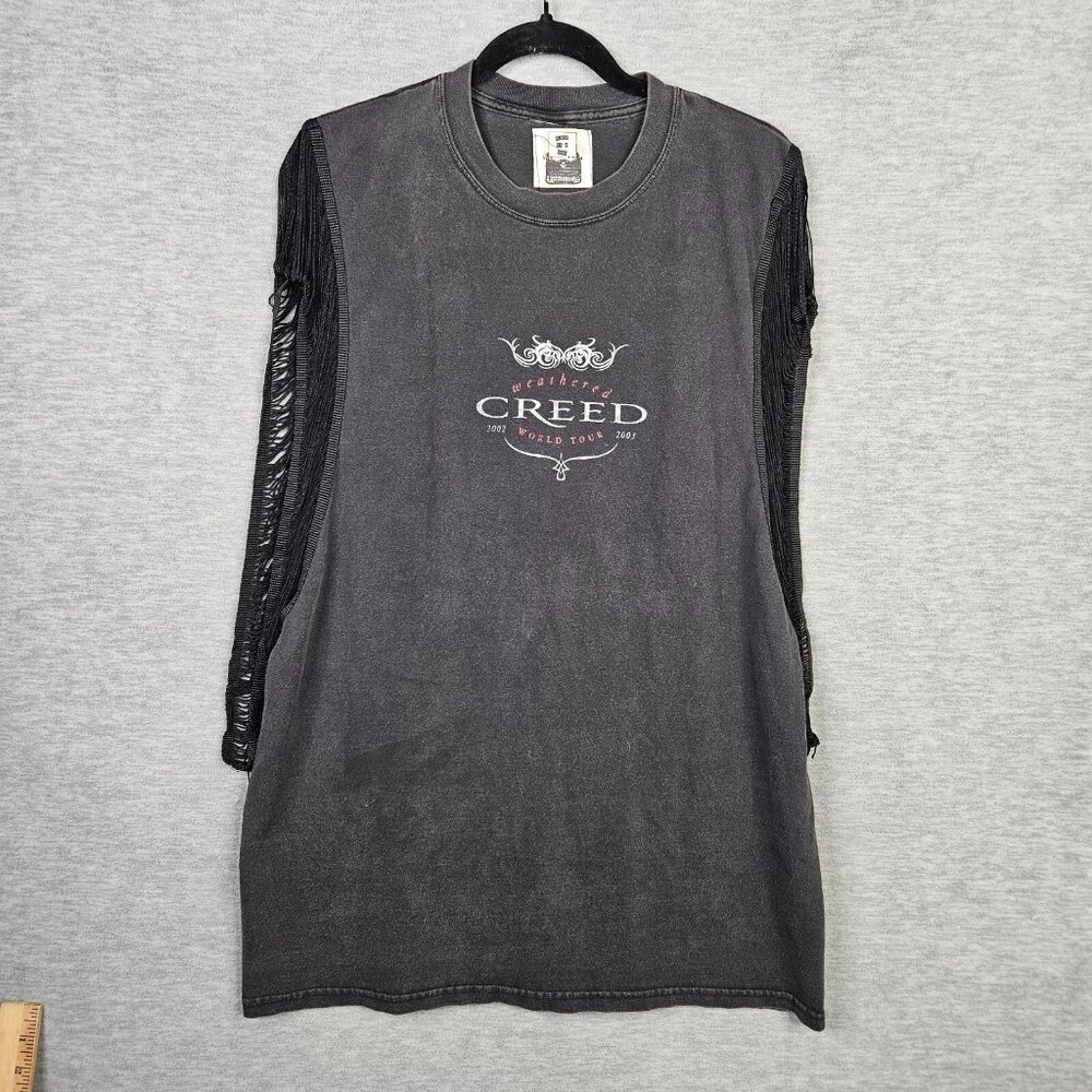 Vintage Furst Of A kind Unisex Adult Creed Band Tour Black 2002-2003 Tee One Sz
